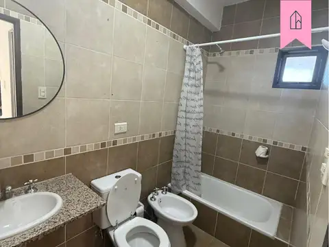 Departamento 2 ambientes con 1 baño