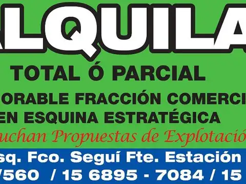 Av. Dr. Honorio Pueyrredón al 5.300  esquina E. Casella