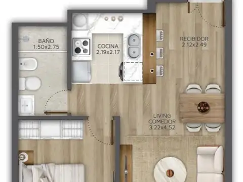 VENTA DEPTO PREMIUM 1 DORMITORIO POCITOS NUEVO