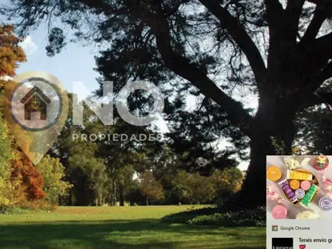 Terreno en Venta 24,43  mts Frente