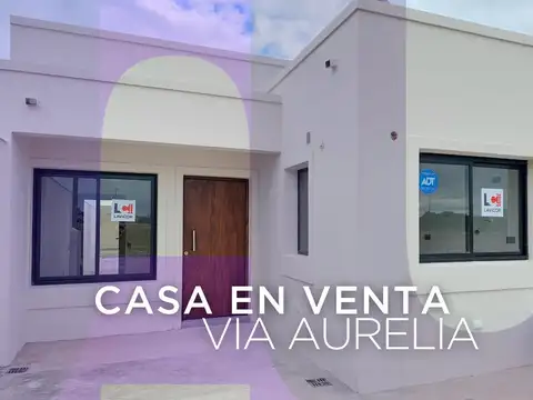 CAsa a estrenar en Via Aurelia Zona Sur