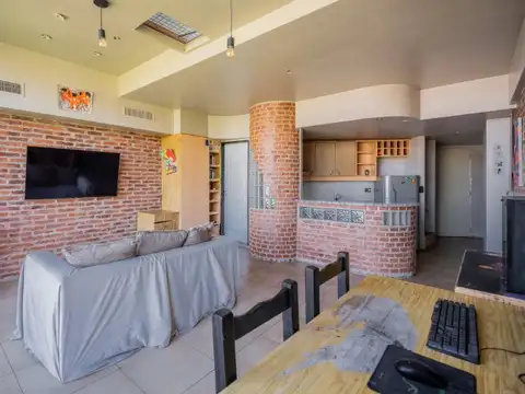 Departamento 2 ambientes con 2 baños