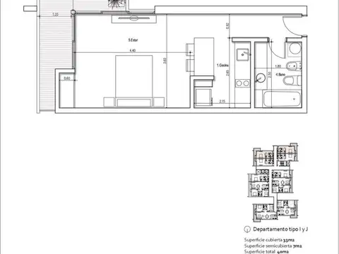 Departamento en Venta A Estrenar