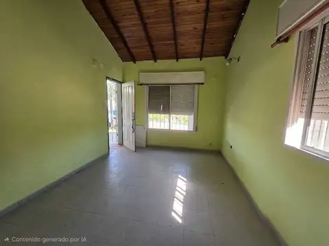 Casa 3 ambientes con 1 baño