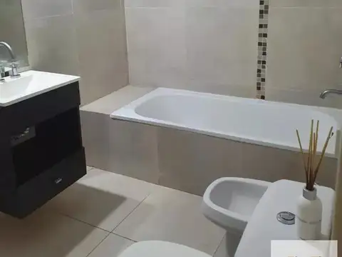Departamento 2 ambientes con 2 baños