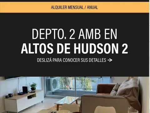 Departamento en Alquiler de 2 ambientes