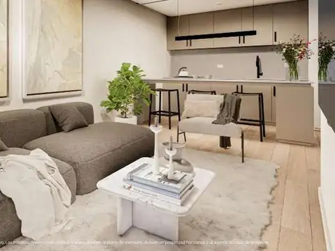 Departamento Monoambiente con 1 baño