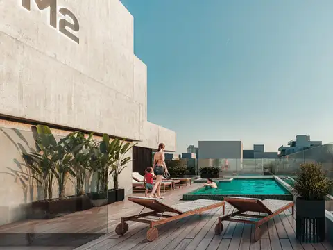 Departamentos 2 dorm con amenities en venta (en construcción) en Martin