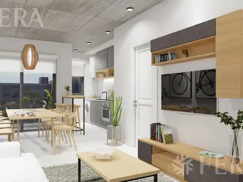 Venta departamento 2 ambientes con balcón en  Villa Dominico