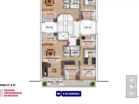 Departamento en Venta de 4 ambientes