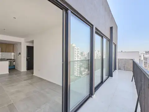 Venta Departamento 3 ambientes a estrenar en Caballito Terraza propia con baño Cochera opcional