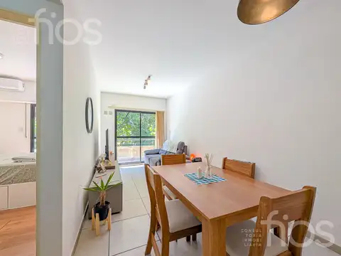 VENTA DEPARTAMENTO DE UN DORMITORIO CON BALCON Y TERRAZA EXCLUSIVA EN LOURDES