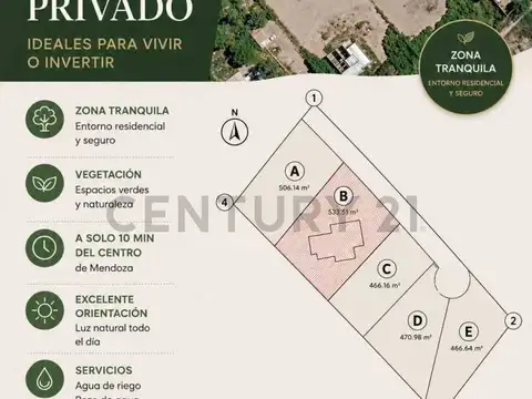 Terreno en Venta en Kilómetro 8, USD 93.000