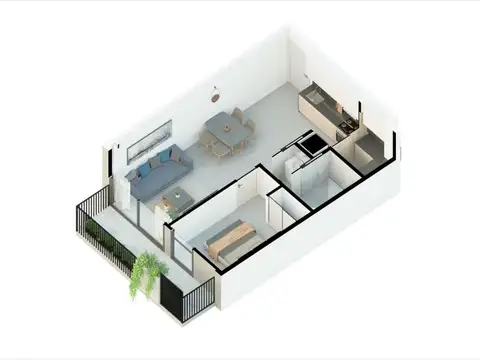 Departamento en Venta en Villa Luro, USD 115.000