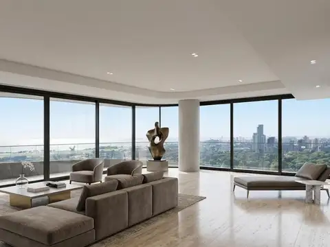 Venta L´Avenue Libertador Zaha Hadid 300m2 2 cocheras Piso Alto