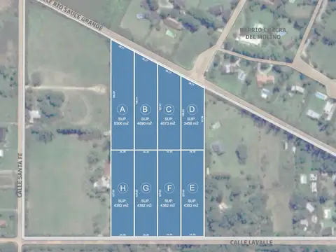 Terreno en Venta 127  mts Fondo