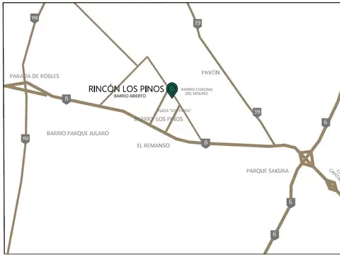 Terreno en Venta en Los Pinos, USD 45.000