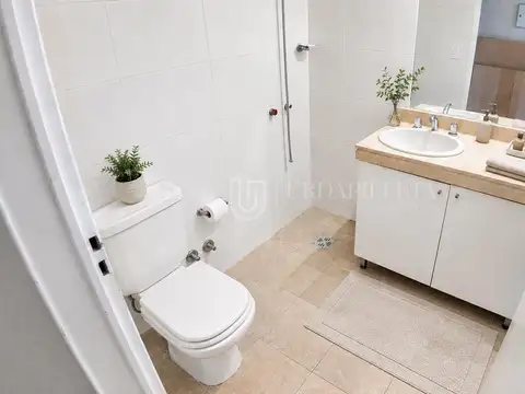 Departamento 2 ambientes con 2 baños