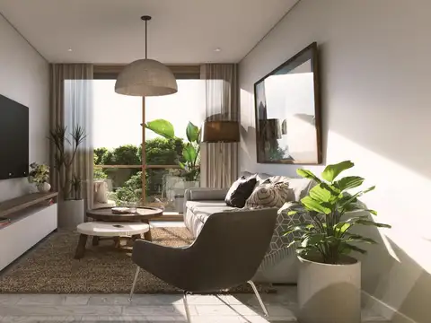 Departamento 3 ambientes con 1 baño