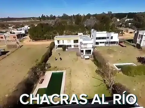 Propiedad en venta, barrio cerrado Chacras al Río.