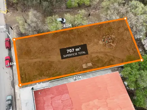 Terreno en Venta de 707,0 m2