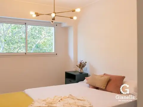 Departamento 2 ambientes con 1 baño