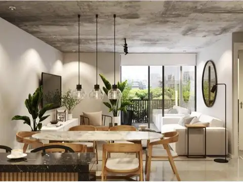 Departamento 2 AMBIENTES EN VENTA EN PALERMO Proyecto de Pozo