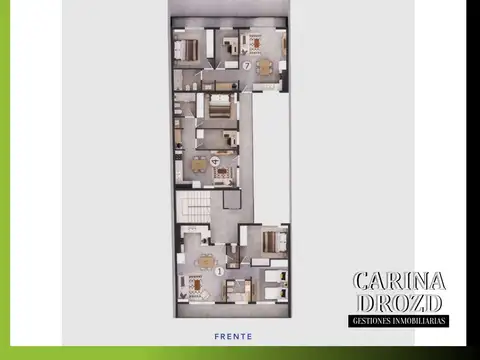 Departamento en Venta de 5 ambientes