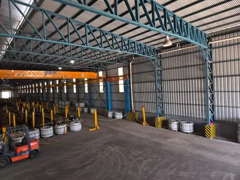 GALPON DE 5000M2 EN PARQUE INDUSTRIAL ALVEAR C/ PUENTE GRUA