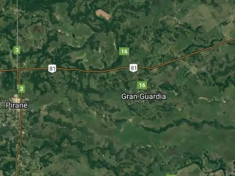 FORMOSA - Campo  zona Pirané atravesado por riacho Montelindo