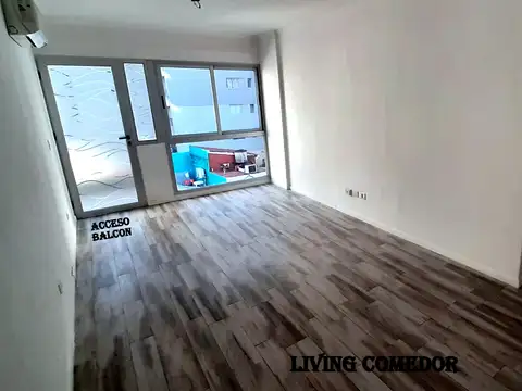 Departamento 2 ambientes con 1 baño