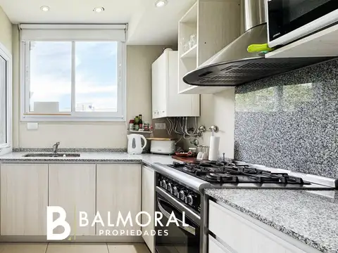 Departamento 2 ambientes con 2 baños