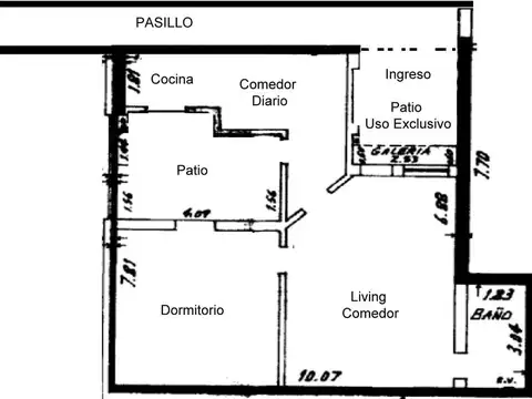 Depto Tipo Casa en Venta al Norte