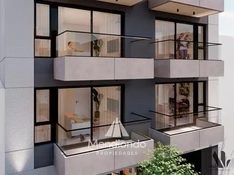 Semipiso 2 amb. (58m2) frente c/ Balcón - Zona Güemes Aldrey