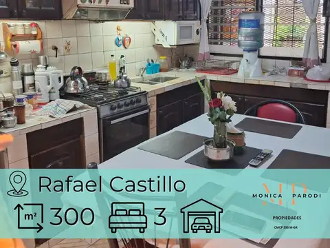 Casa en venta en Rafael Castillo – 3 ambientes con garage doble y potencial de ampliación