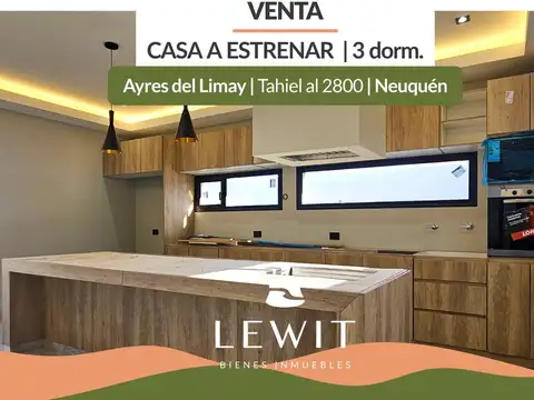 Venta Casa a Estrenar 3 Dormitorios | Ayres del Limay | Pileta y Apta Crédito