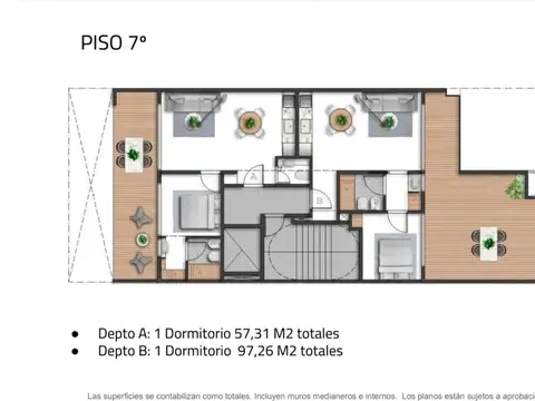 Bonpland 1000, Piso 7