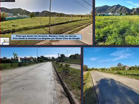 Venta. Terrenos desde 1200 m2. San Luis, Juana Koslay, Av. Los Nogales, al lado de la Joaquina
