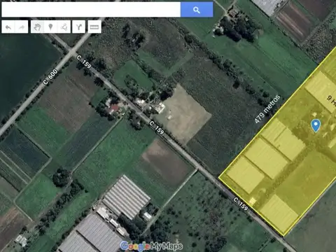 ¡VENDE! Campo en calle 159 y 602 – Poblet, La Plata