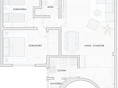 Departamento en Venta en Caballito, USD 138.000