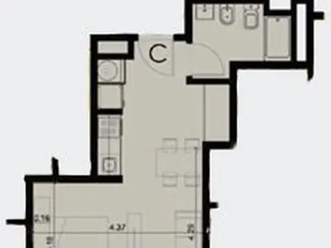 Departamento en Venta A Estrenar