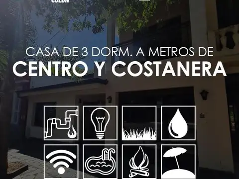 Casa céntrica en Colón