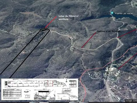 Terreno en Venta 18  mts Fondo