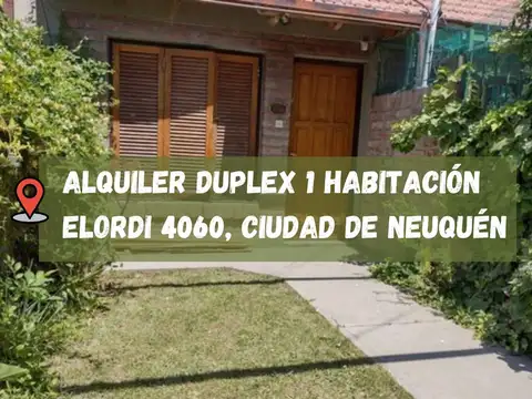 ALQUILER DUPLEX DE UN DORMITORIO NEUQUEN