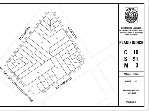 Terreno en Venta 8  mts Frente