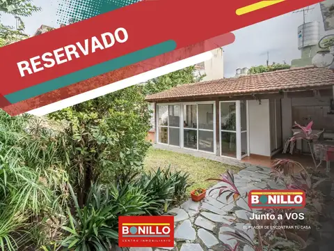 RESERVADO Casa 3 ambientes venta Parque Chas