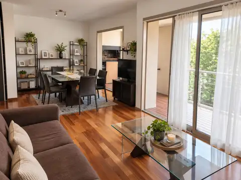 Alquiler departamento 3 ambientes con cochera en Olivos