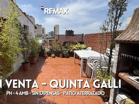 VENTA DÚPLEX 4 AMB BALCÓN TERRAZA – QUINTA GALLI