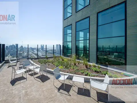 Monoambiente de categoría con amenities y balcón  excelente vista