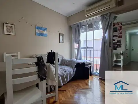 RESERVADA RECOLETA_AV STA FE 2200_VENTA 2 AMB 33M2_LUMINOSO